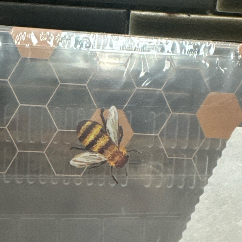 Clear Honeycomb Design Laptop Case